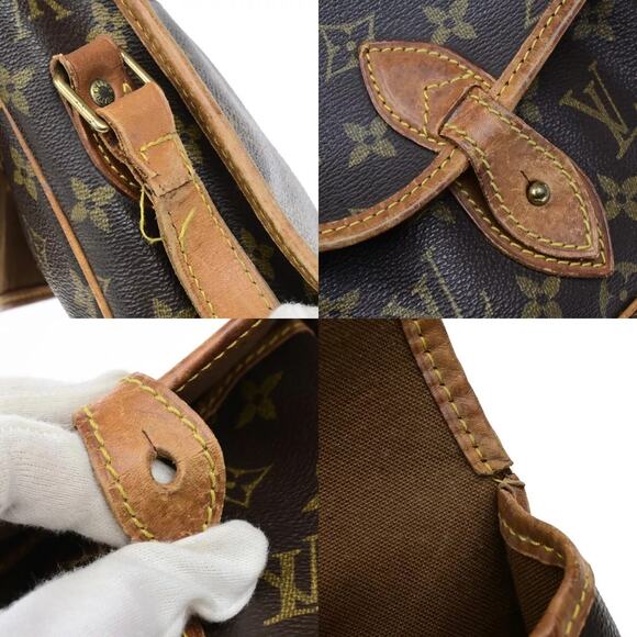 LOUIS VUITTON Monogram Gibeciere MM Shoulder Bag M42247 - Picture 9 of 16